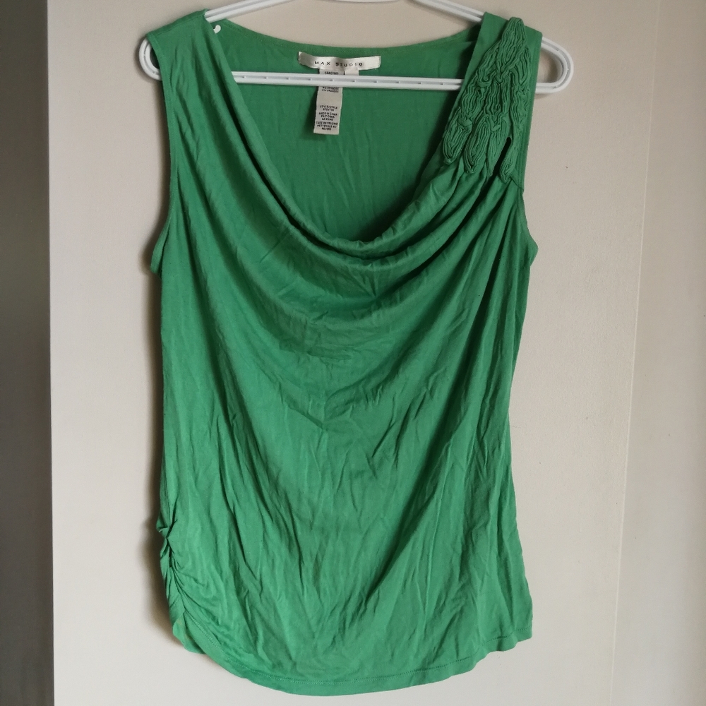 Max Studio cowl neck top